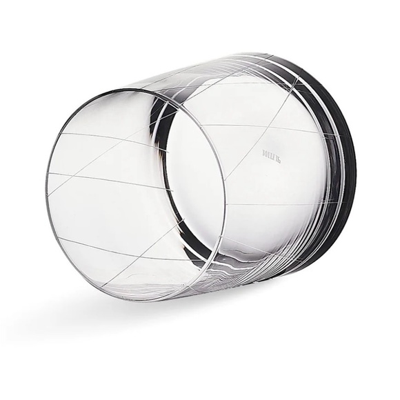 MU 16 - Rolling Whisky Tumblers - Ice Pattern - Hand Blown Crystal- - 2 Per Box - Picture 4 of 6